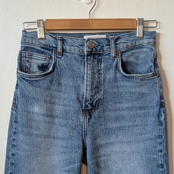 Reformation Denim - Reformation Liza Ultra High Rise Straight Jeans in Malta Size 27
